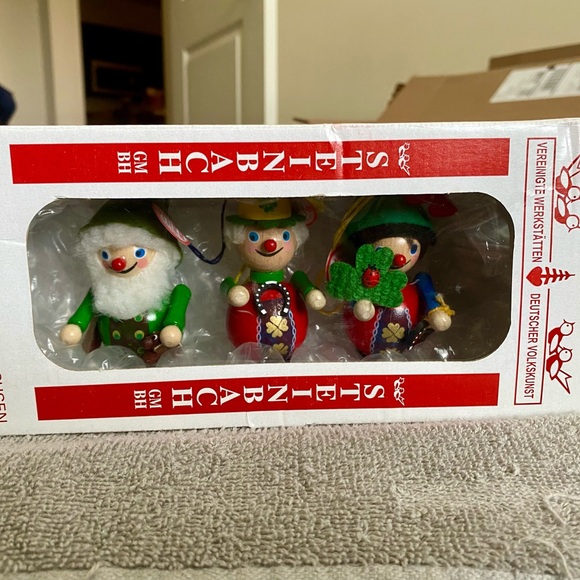 Vintage Steinbach Irish St Patrick’s Ornament Trio - Picture 2 of 2